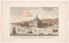 View of the Royal Palace in Lisbon, 1752. Creator: Anon