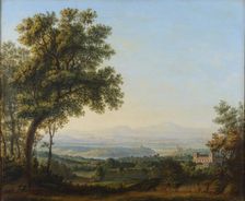View of the Roman Campagna, First half of the 19th cent.