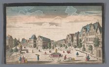 View of the RossMarkt in Frankfurt am Main, 1700-1799. Creator: Anon