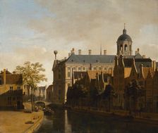 View of the Ratshuis in Amsterdam, 1670