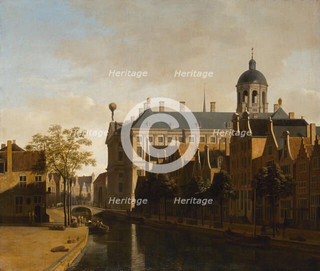 View of the Ratshuis in Amsterdam, 1670.