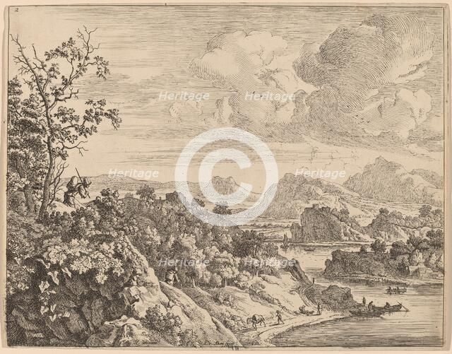 View of the River Rhine. Creator: Jan van Aken.