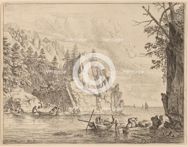 View of the River Rhine. Creator: Jan van Aken.