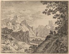 View of the River Rhine. Creator: Jan van Aken