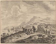 View of the River Rhine. Creator: Jan van Aken