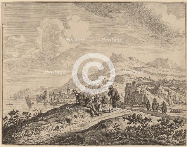 View of the River Rhine. Creator: Jan van Aken.