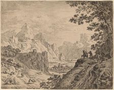 View of the River Rhine. Creator: Jan van Aken
