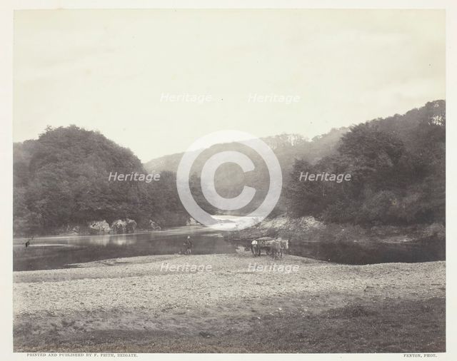 View of the Ribble, Yorkshire, c. 1860, printed c. 1870. Creator: Roger Fenton.