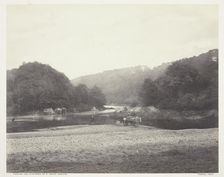 View of the Ribble, Yorkshire, c. 1860, printed c. 1870. Creator: Roger Fenton