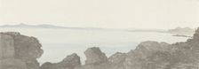 View of the ruins of Fort Sarazin near Taranto, 1778. Creator: Louis Ducros