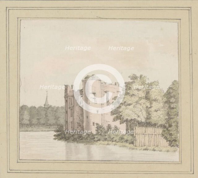 View of the ruins of Kasteel Ravesteyn or Slot Heenvliet, c. 1750-c. 1800. Creator: Anon.
