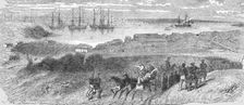 View of the Russian town of Sebastopol 1854. Creator: Unknown