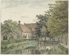 View of the Watergoor country estate near Nijkerk, 1782. Creator: Wybrand Hendriks
