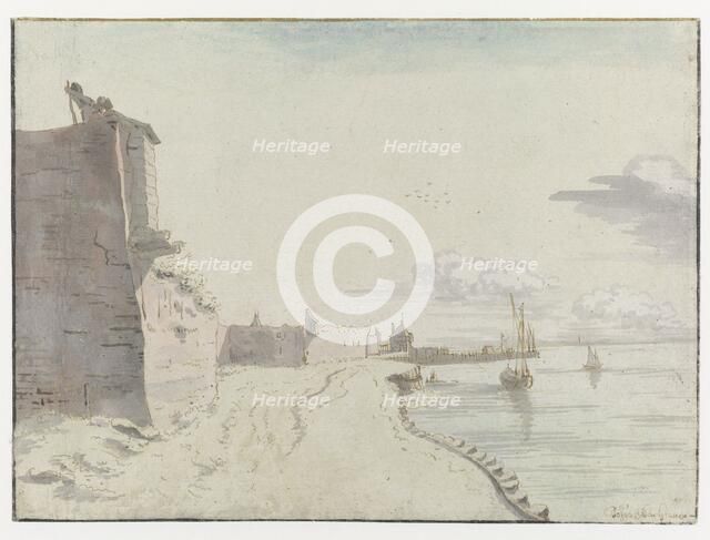 View of the Waterschans Bulwark, Bergen op Zoom, 1671. Creator: Josua de Grave.