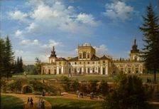 View of the Wilanów Palace, 1834