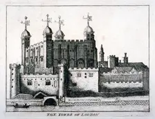View of the Tower of London, c1700. Artist: Anon