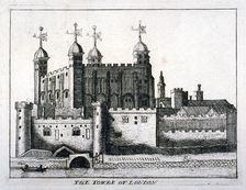 View of the Tower of London, c1700. Artist: Anon