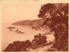 View of the town and Roadstead, Villefranche 1930. Creator: Unknown
