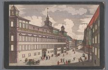 View of the Town Hall in Nuremberg, 1742-1801. Creator: Georg Balthasar Probst [possibly]