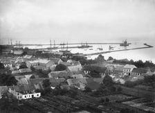 View of the town of Trelleborg, Sweden, c1900. Creator: Unknown