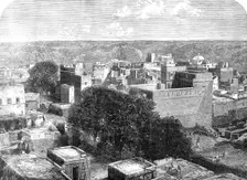 View of the town of Guzerat, in the Punjaub, 1864. Creator: Mason Jackson