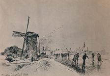 View of the Town of Maassluis 1862, (1946). Artist: Johan Barthold Jongkind
