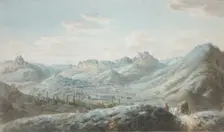 View of the Taraktash Mountain Range In Crimean Mountains, 1810s. Artist: Geissler, Christian Gottfried Heinrich (1770-1844)
