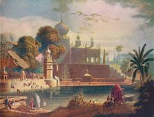 View of the Temples and Mosques of Sassur, near Poona, in the Deccan 1908