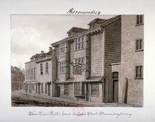 View of the Three Tuns public house on Jacob Street, Bermondsey, London, 1828. Artist: John Chessell Buckler