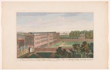 View of the Trinity College Library in Dublin, 1753. Creators: Fabr. Parr, James Mason