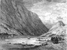 View of the Trondhjem Fiord; Northern Wanderings 1875. Creator: Frank Usher