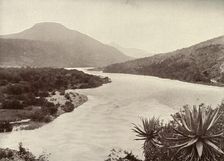 View of the Tugela River c1900. Creator: N. P. Edwards