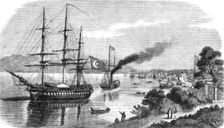View of the Turkish Village of Batoum 1854. Creator: Unknown