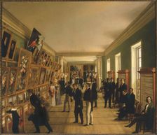 View of the University Exhibition of Fine Arts in Warsaw, 1828, 1828