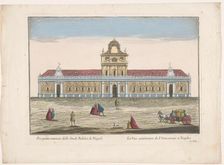 View of the University of Naples, 1700-1799. Creator: Unknown
