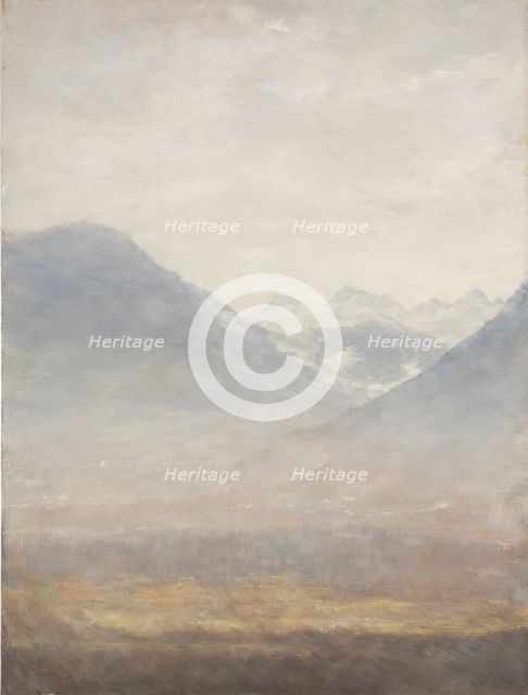 View of the Ulten Valley, c1889. Creator: Louis Eysen.