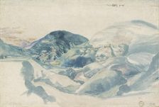 View of the Val de Cembra (Wehlsch pirg), c1500-1528. Artist: Albrecht Durer