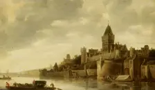 View of the Valkhof in Nijmegen, c.1645-c.1650. Creator: Frans de Hulst