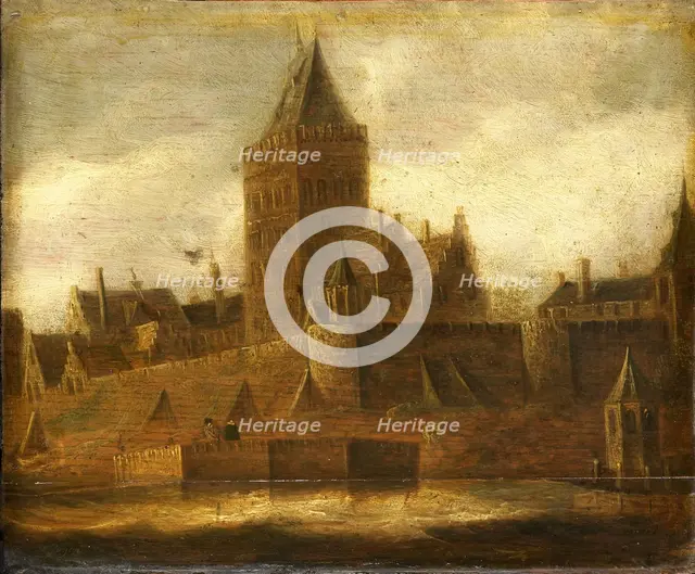 View of the Valkhof in Nijmegen, c.1650. Creator: Unknown.