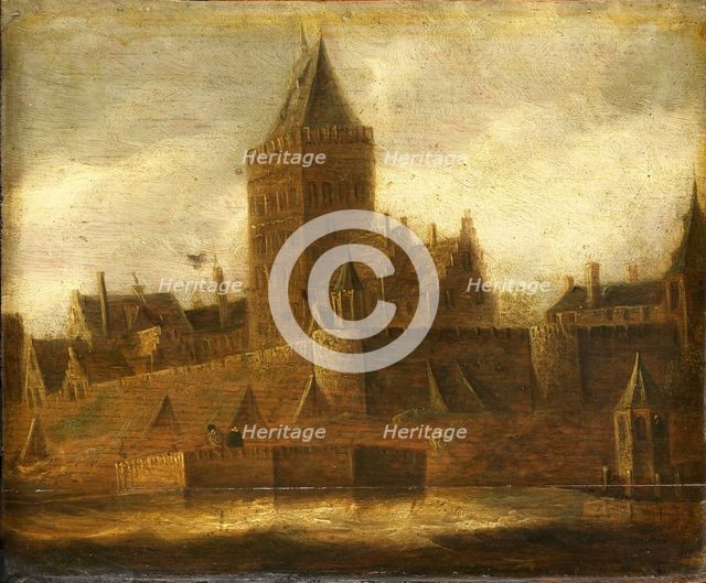 View of the Valkhof in Nijmegen, c.1650. Creator: Unknown.