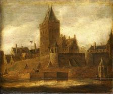 View of the Valkhof in Nijmegen, c.1650. Creator: Unknown