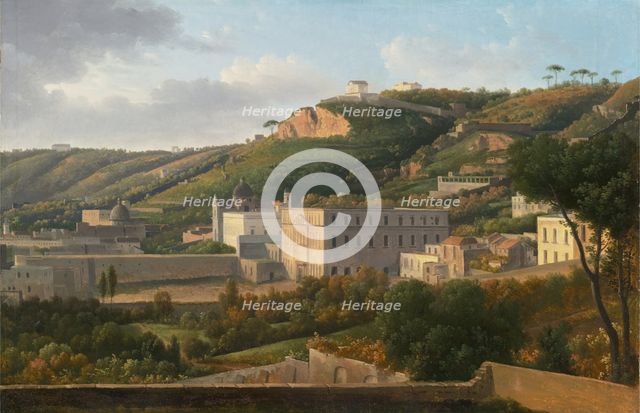 View of the Villa Lucia on the Vomero Hill, Naples, 1823-1825. Creator: Klenze, Leo, von (1784-1864).