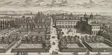 View of the Villa Medici, after 1677. Creator: Giovanni Battista Falda