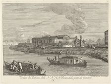 View of the Villa Pisani, 1730-72. Creator: Giovanni Francesco Costa