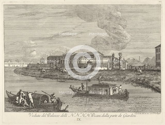 View of the Villa Pisani, 1730-72. Creator: Giovanni Francesco Costa.