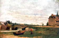 View of the Village c1855-1892. Artist: Stanislas Lepine