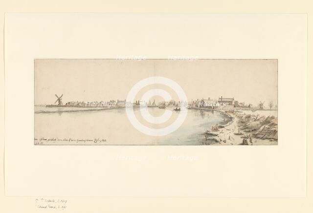 View of the village of Uithoorn, 1643. Creator: Valentijn Klotz.