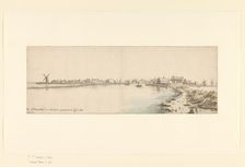 View of the village of Uithoorn, 1643. Creator: Valentijn Klotz