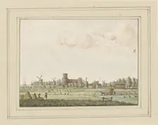 View of the village of Aartswoud, c. 1752. Creator: Anon