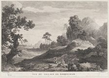 View of the Village of Birmingham, ca. 1755., ca. 1755. Creator: Peter Paul Benazech